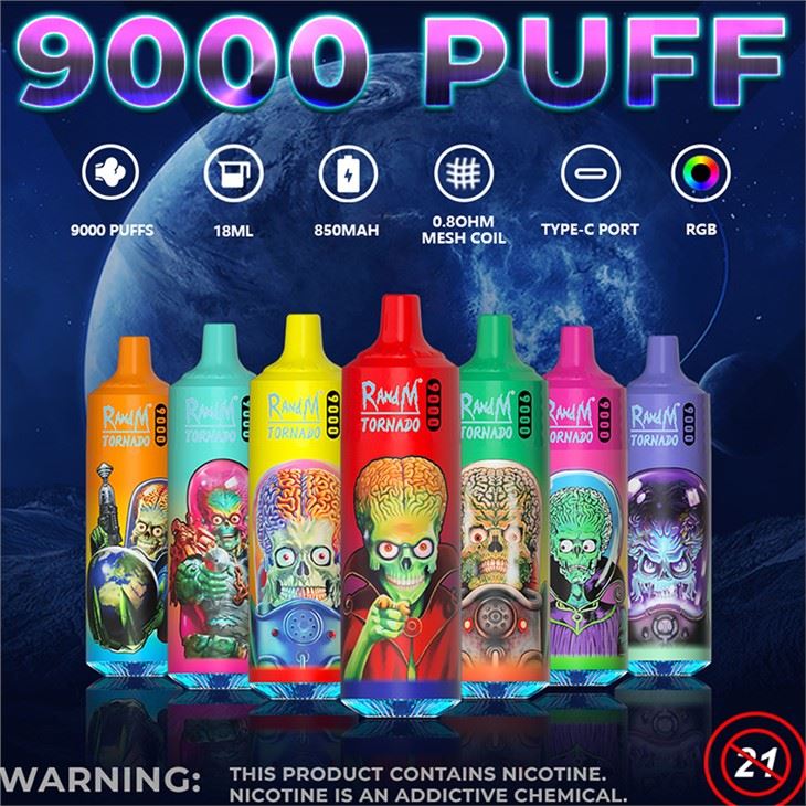 Randm Tornado 9000 Disposable Vape Randm Tornado 9000 Disposable Vape