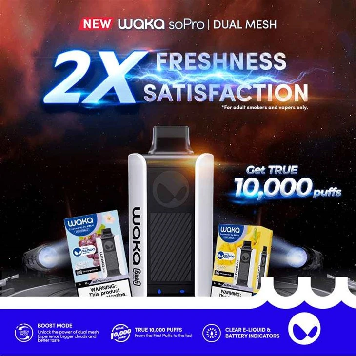 WAKA SoPro Dual Mesh 10000 WAKA SoPro Dual Mesh 10000