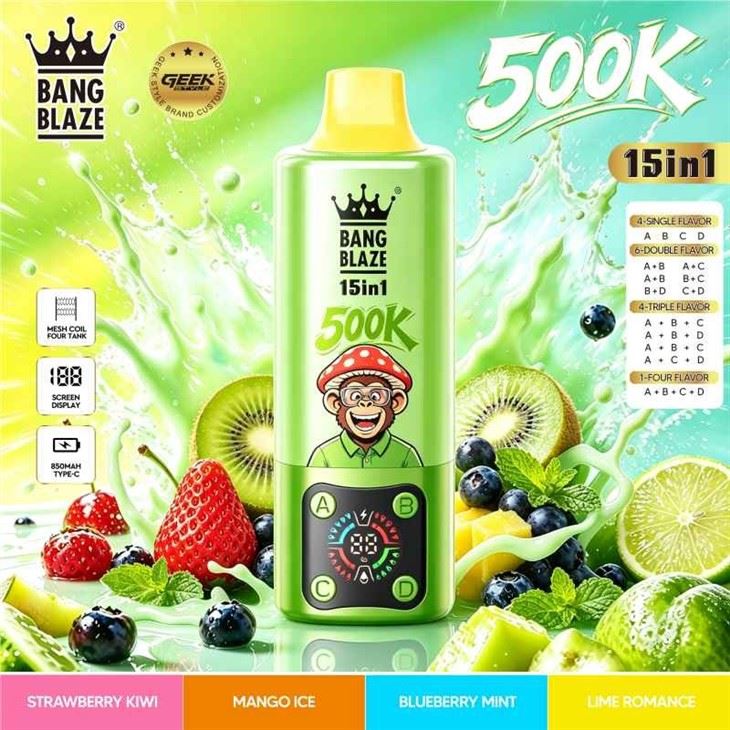 BANG Blaze 500K 15in1 high quality