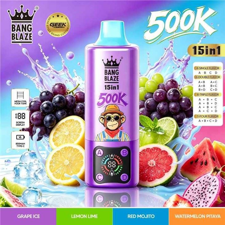 BANG Blaze 500K 15in1 high quality