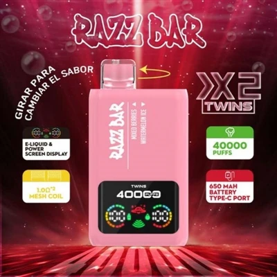 RAZZ BAR 40000 Dual Flavours: Hvernig tvöfalda-bragðhönnunin er að endurmóta ...
