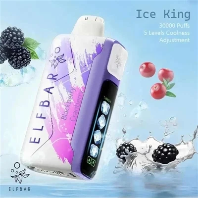 Super Strong Icy tilfinning, Ice King mælir með: Elf Bar Ice King 30000