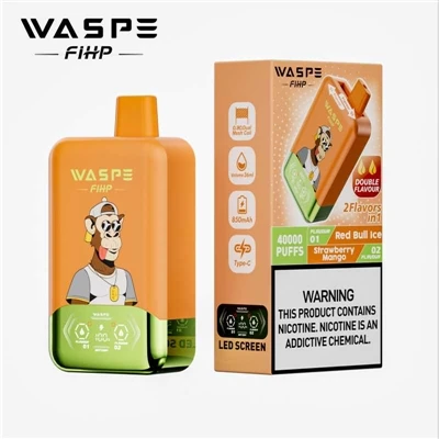 Hverjar eru umsagnir um WASPE DOUBLE FLAVOUR 40000?