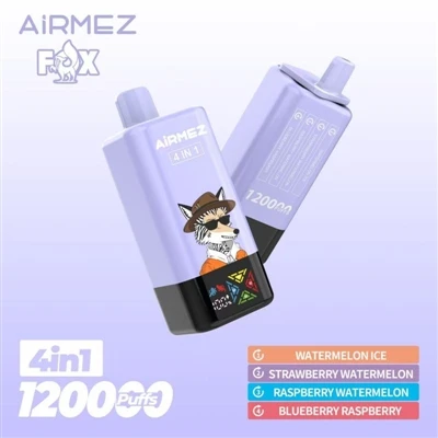 Airmez Fox 120000, sem stendur stærsta PUFFS varan í evrópska vöruhúsinu