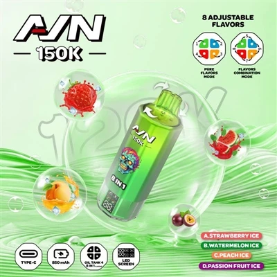 AIM AVN 150K PUFFS – Ný kynslóð af endingargóðum einnota E-sígarettum|60mL St...