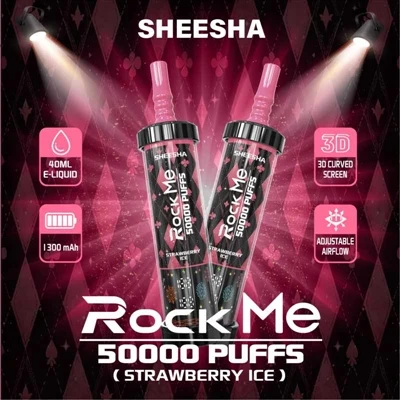 RockMe SHISHA 50000 VAPE Í-dýpt greining: Þegar einnota E-sígarettur ganga sa...