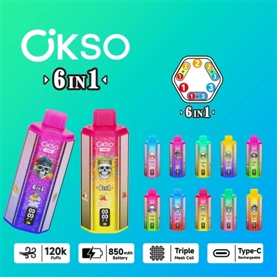 OKSO 120000 6in1: A Comprehensive Analysis Of The High-end Sex-in-One Disposa...