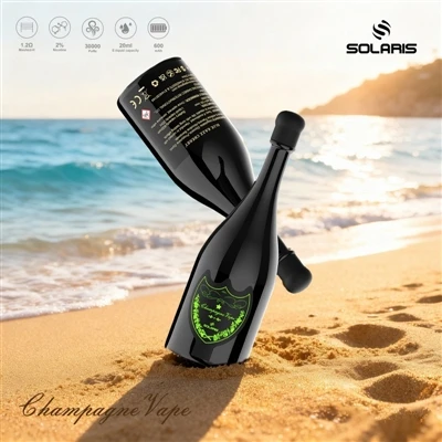 SOLARIS Champagne 30000 Puffs 30K E-sígarettu: When High Puff Count Meets Cha...