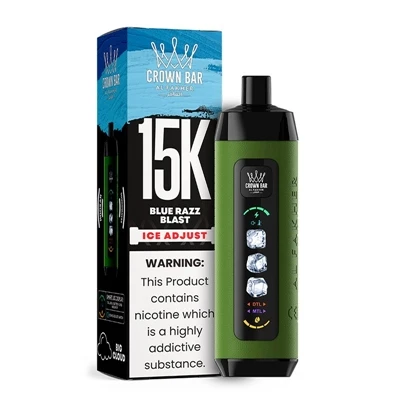 AL Fakher Crown Bar Ice Adjust 15K: úrvalsval fyrir stillanlegan ís-kaldar ei...