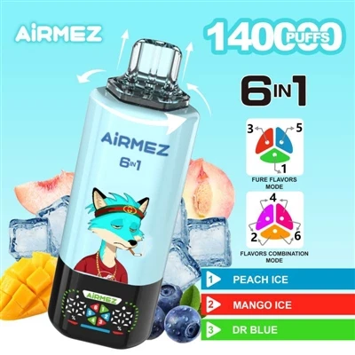 Airmez Fox 140K: Nýstárleg sköpun sem mótar einnota rafsígarettuupplifunina-