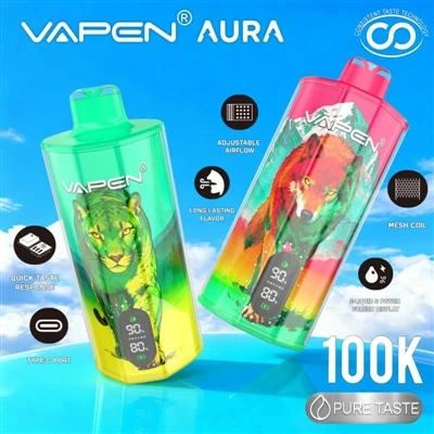 VAPEN AURA 100K: Þegar „einnota“ þýðir ekki lengur að setjast