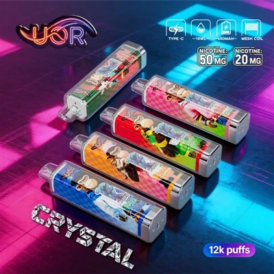 UOR CRYSTAL 12K: Fagleg reynsla í einnota vape