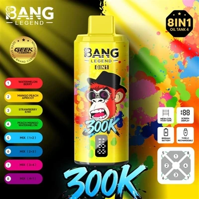 Bang Legend 300K: Viðmið fyrir nýtt tímabil E-sígarettur