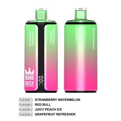 BANG BOX 160000 PUFFS VAPE: Sannarlega ánægjulegt svar fyrir vapingáhugamenn.