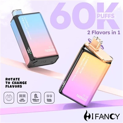 HIFANCY TWINS MAX 60K — Tvöföld bragðsprenging, bragðævintýrið þitt hefst hér