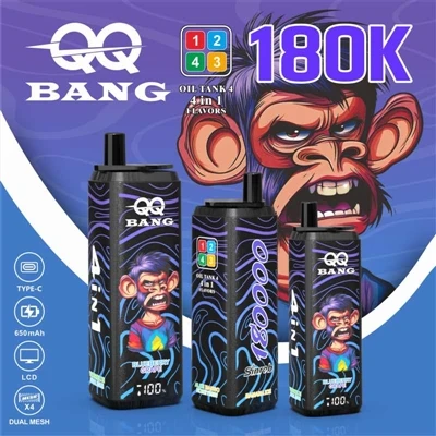 QQ BANG 4in1 180K – Eitt tæki, fjórar bragðtegundir, sem tryggir að hver biti...