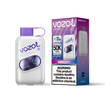 VOZOL STAR CLICK 50000: Nýtt viðmið fyrir einnota E-sígarettur