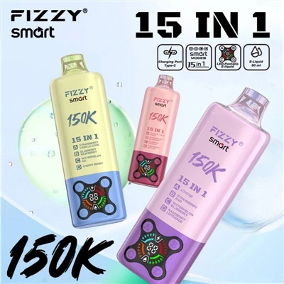 FIZZY SMART 15 IN 1 150K: Ein sígaretta, 15 tegundir af hamingju