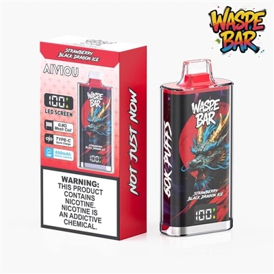 Waspe Bar 60K Puffs Vape: Þegar þú byrjar að vilja ekki skipta um búnað lengur