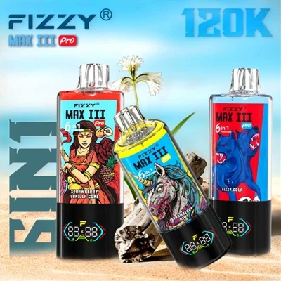 Fizzy MAXIII Pro 120000 Puffs: Sá sem vill ekki uppfæra tækin sín mun í grund...