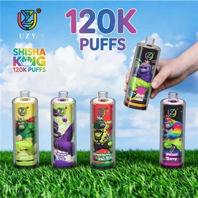 UZY SHISHA HOOKAH 120K PUFFS VAPE: Þegar E-sígarettur byrja að tala um 'Rhythm'