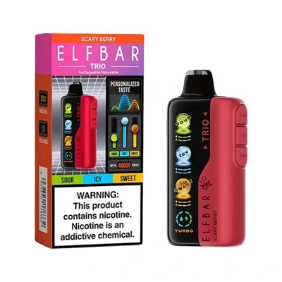ELFBAR TRIO 40K Puffs: Tæknilegt tæki sem umbreytir „einnota“ tækjum í stöðug...