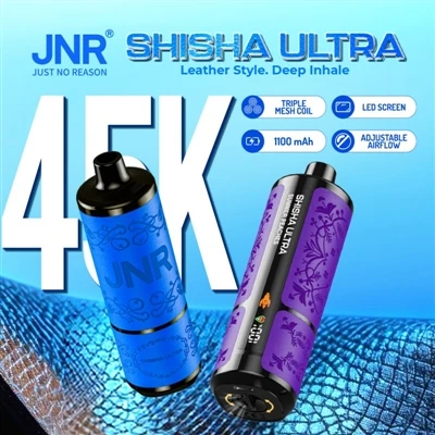 JNR SHISHA ULTRA 45000: Hár-einnota vapes eru að fara inn í „Tímabil úrvals á...