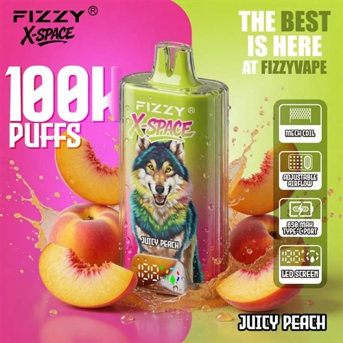 Fizzy X Space 100K: Athuganir á þróun einnota vapes með mikilli-getu