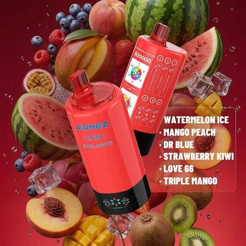 Airmez 12-in-1 300K: Þegar einn vape býður upp á 12 mismunandi upplifun, hver...