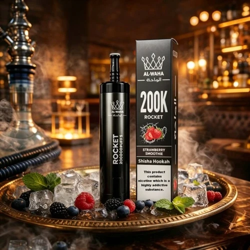 Al Waha Shisha 250K puffs: Athuganir á þróun mikillar-getu, Shisha-E-sígarett...