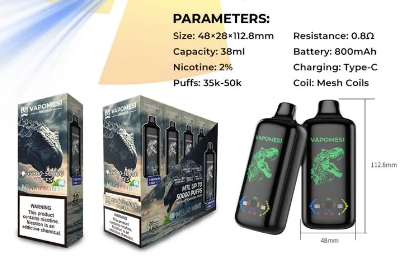 VAPOMESI DINOSAUR 50000 65 VAPOMESI DINOSAUR 50000 65