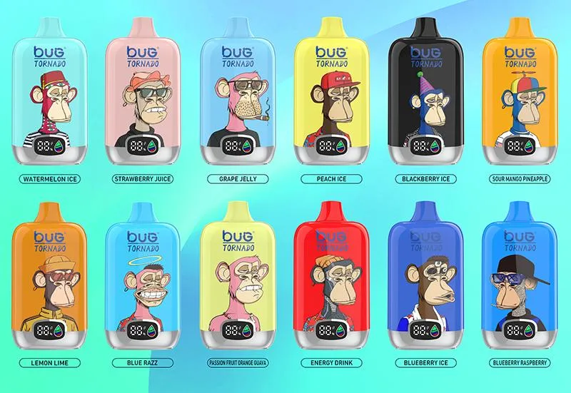 BUG TORNADO 12000 taste list BUG TORNADO 12000 taste list