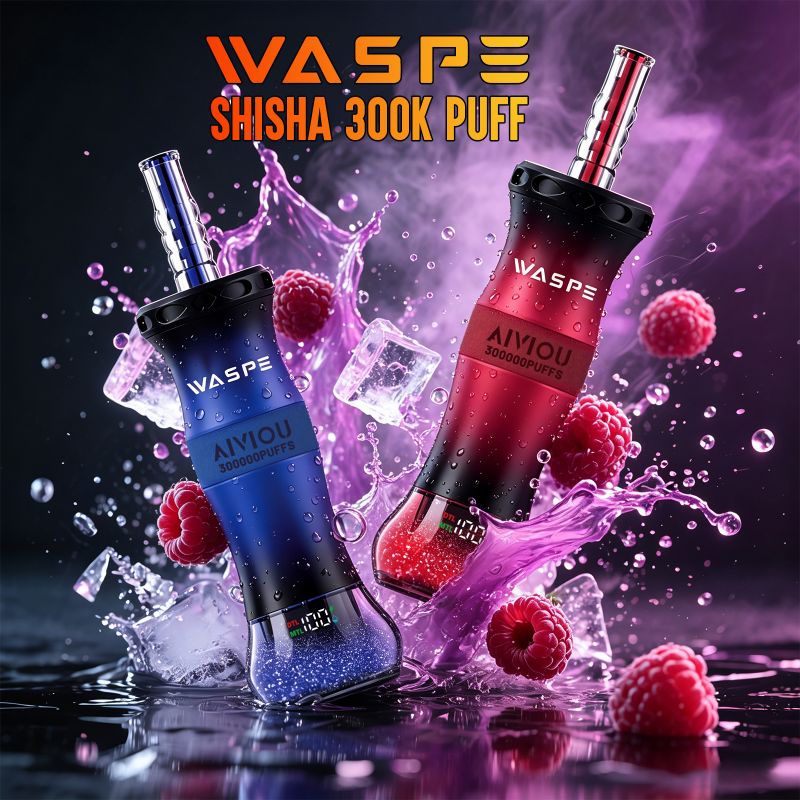 WASPE Shisha Hookah 300K Puffs 15 WASPE Shisha Hookah 300K Puffs 15