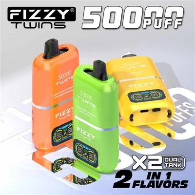 Fizzy Twins 50000 Puffs Dual Travors