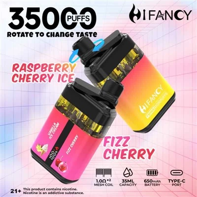 HiFancy Twins 35000 Puffs tvöfalt bragð