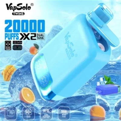 Vapsolo Twins 20000 Puffs Dual Travors